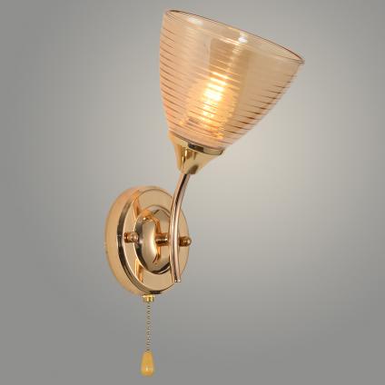 Бра XA1629B/1W FGD золото 1х60W E27 h280, HN25